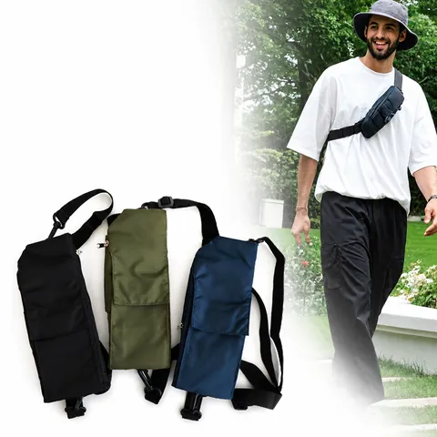 Multifunctional Oxford Cloth Travel Phone Bag Portable Outdoor Crossbody Shoulder Bag Waterproof Passport Pouch Card Holder