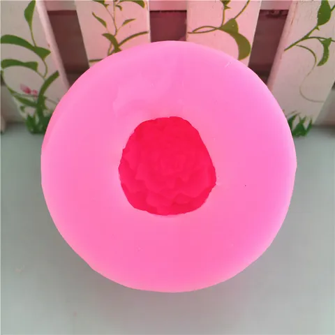 Stampo in Silicone a Forma di Boccioli di Cavolo 3D Stile Pastorale Sapone di Fiori Candela Gesso Argilla Artigianato Decor Stampo in Resina Fondente