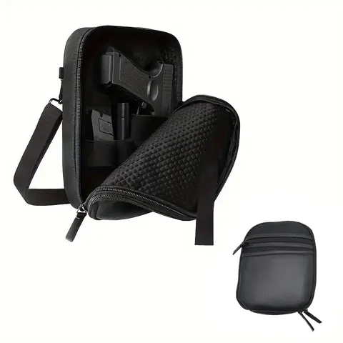 Sac Bandoulière Tactique Imperméable en Cuir PU pour Hommes Extérieur Voyage d'Affaires Pochette de Poitrine