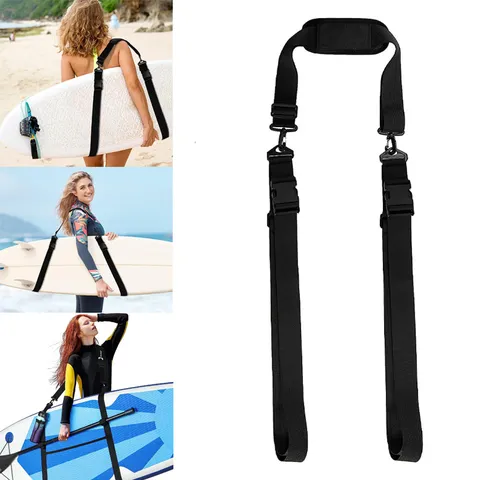 Tracolla Regolabile per Tavola da Surf in Nylon Kayak Tracolla Portatile per Sport Acquatici