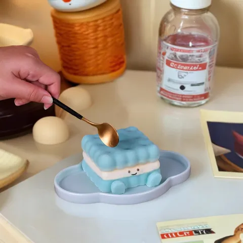 Stampo per Torta Mousse in Silicone per Biscotti Faccia Felice Carina Biscotto Sandwich Stampo da Forno DIY Strumento per Pasticceria