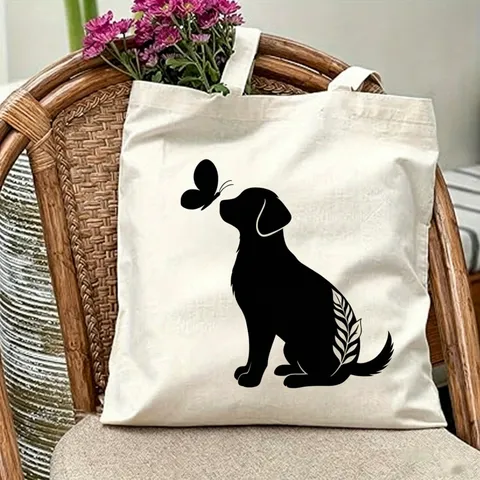 Borsa Tote in Tela Artistica da Donna Casual Stampato Borsa a Spalla Grande Capacità Borsa a Mano Ecologica Shopping Borsa Regalo Quotidiano