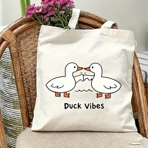 Mode Bedruckt Segeltuch Tragetasche Für Unisex Casual Retro Handtasche Groß Offen Schultertasche Für Reisen Strand Geschenk