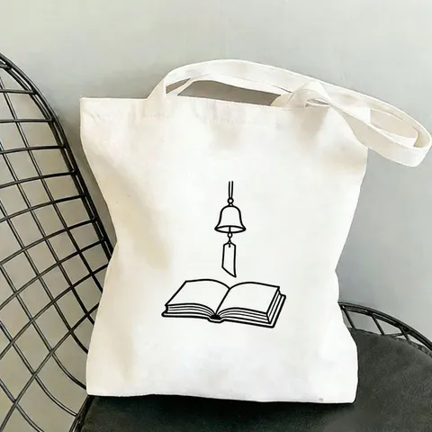 Große Kapazität Segeltuch Tote Bag Für Damen Einfache Retro Bedruckte Umhängetasche Künstlerische Ästhetische Einkaufstasche Student Tutor Handtasche Geschenk Für Lehrer