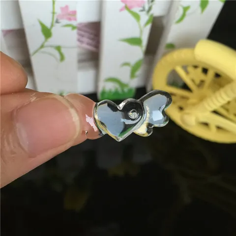 Mirror Crown Bowknot Heart Wings Silicone Mold For DIY Handmade Epoxy Resin UV Glue Craft Cake Decoration Chocolate Mold