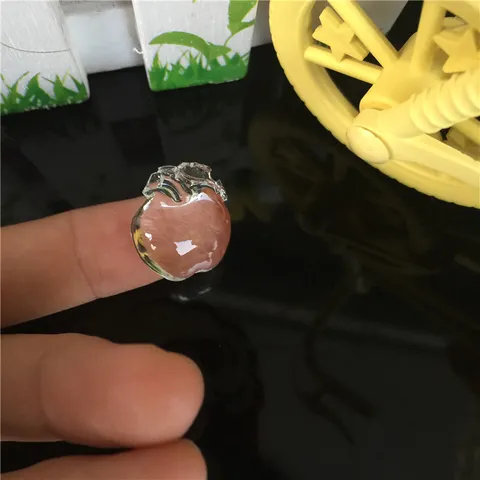 Glossy Fruit Series Silicone Mold For Resin Casting UV Epoxy Craft Clear Cherry Apple Banana Pineapple Pendant Clay Tray Mold