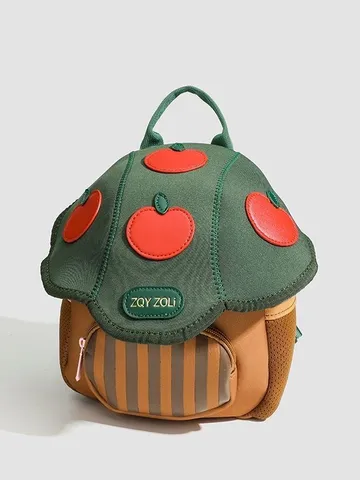 Kinder Süß Pilz Rucksack Leicht Wasserdicht Freizeit Schultasche Mini Reise Tagesrucksack Für Kindergarten Kinder