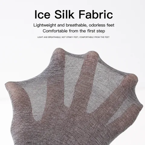 Mens Ultra Thin Breathable Mid Tube Socks Satin Finish Polyester Summer Business Solid Color Sweat Absorbent Dress Socks