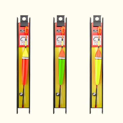 Outdoor Fishing Float Set Vertical Luminous Fishing Bobber Line Group With Hooks Tackle Accessories Fishing Gear