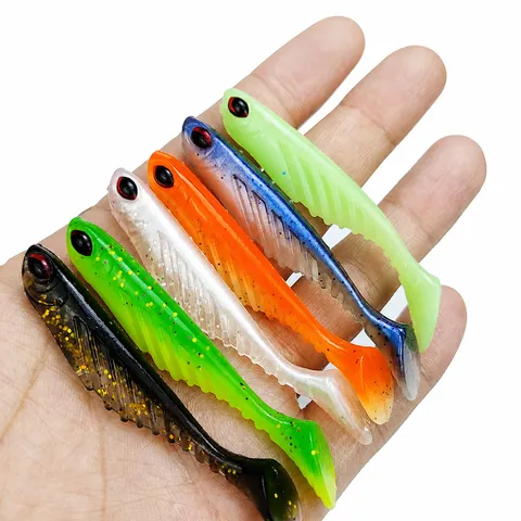 Soft Fishing Lure Bionic Soft Bait Twill Swimming Tail Lures For Bass Trout Freshwater Saltwater Fishing Tackle
