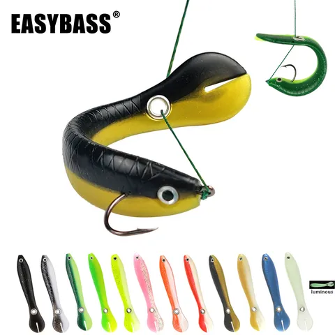 Lifelike Artificial Fishing Lure Soft Plastic Swimbait Bionic Bait For Outdoor Fishing Tackle
