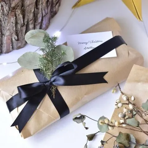 Halloween Solid Black Satin Ribbon For Gift Wrapping DIY Craft Box Packaging Garland Festive Home Party Decorative Ribbon