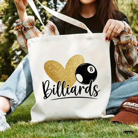 Vintage Segeltuch Bedruckt Einkaufstasche Für Damen Herren Lässig Offen Doppelträger Umhängetasche Große Kapazität Schule Handtasche