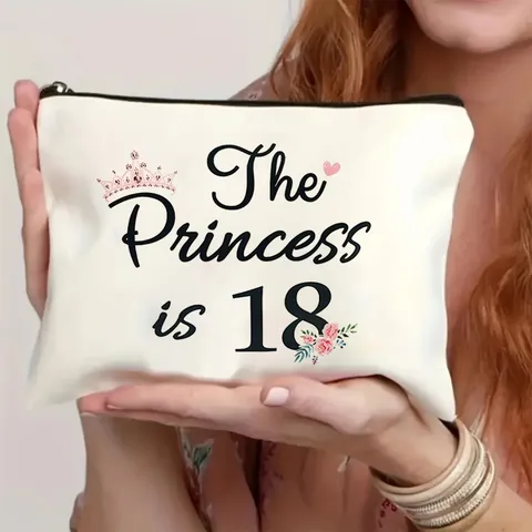 Damen Mode Clutch Tasche Casual Reisen Reißverschluss Kosmetiktasche Bedruckt Polyester Kleine Quadratische Tasche Urlaubsgeschenk Für Frauen