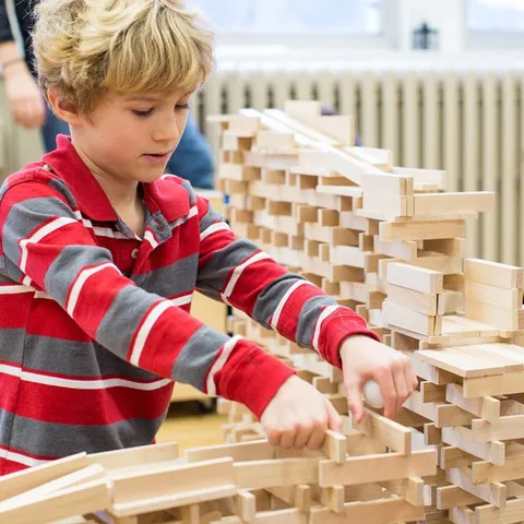 Hölzerne Bausteine Kapla Konstruktionsspielzeug Naturholz Stapelbares Pädagogisches Montessori Spielzeug Für Kinder