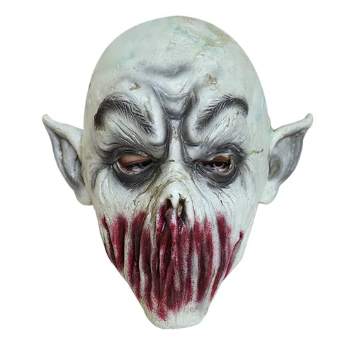 Halloween Orrore Senza Volto Mostro Maschera in Lattice Spaventoso Zombie Creepy Full Face Copricapo Per Festa Cosplay Puntelli