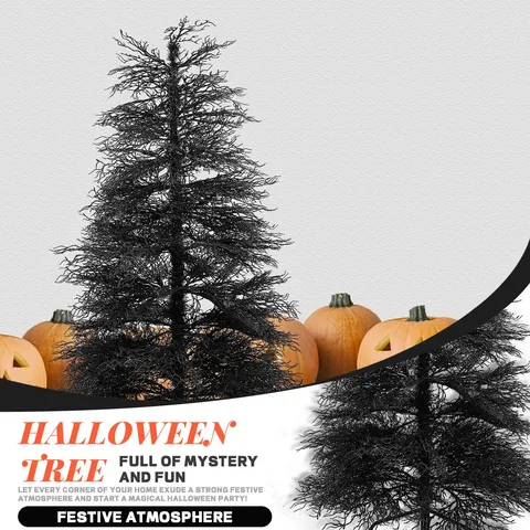 Black Halloween Artificial Tree Branch Display Props For Home Window Holiday Party Seasonal Decoration
