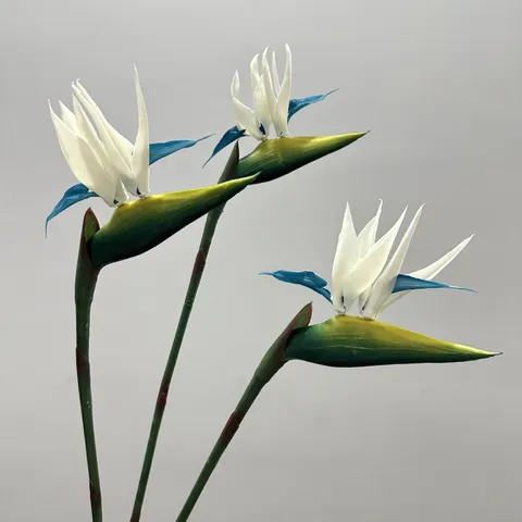 Artificial Bird of Paradise Strelitzia Flower Branch High Quality Fake Floral Simulation Plant For Home Wedding Decor