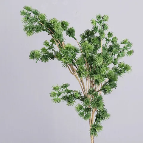 Artificial Pine Needles Branch Small Bundle Fake Pine Tree Greenery Plant For Home Decor Landscape Floral Arrangement