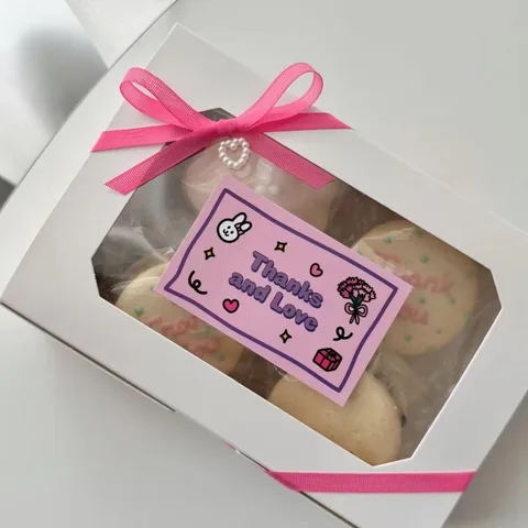 Art Paper Cartoon Gift Tags Romantic Letter Graphic Mother Day Gift Packaging Decor Cards Single Sided Printed Message Label Notes For Party Supplies