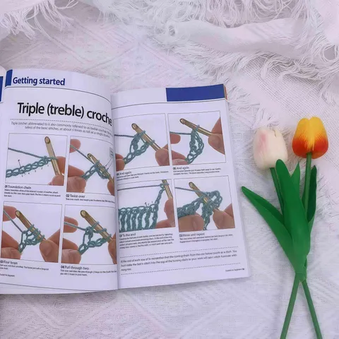 Beginners Crochet Guide Book Step By Step Crochet Instructions And Patterns For Craft Lovers Learning Craft Book