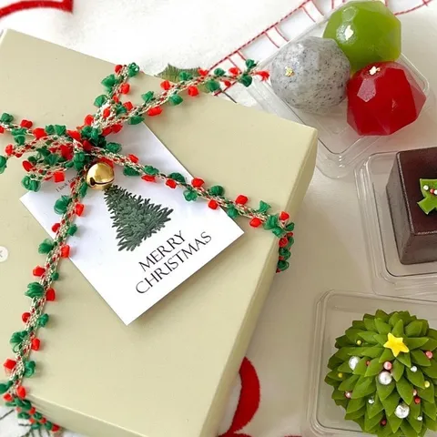 Christmas Decorative Pompom Ribbon Polyester Velvet DIY Gift Wrapping Rope For Festive Holiday Decor