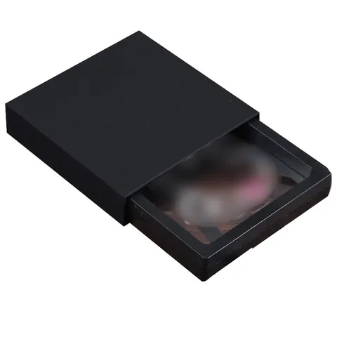 Minimalist Jewelry Display Box Velvet Drawstring Pouch Necklace Organizer Container Gift Packaging Accessories Holder Case