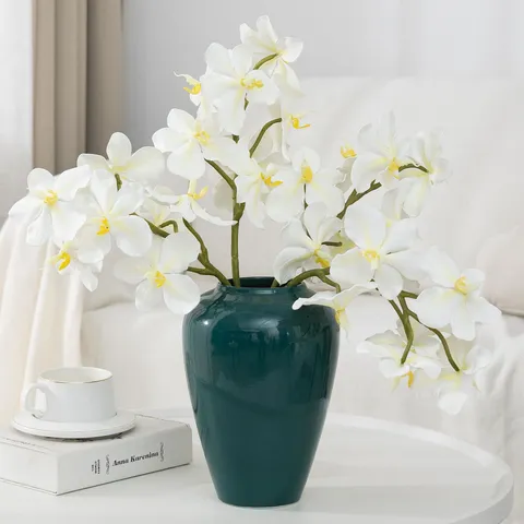Τεχνητό Λουλούδι Ορχιδέας Phalaenopsis Single Touch Φυτικό Διακόσμηση Σπιτιού Γάμος Πάρτι Κεντρική Διακόσμηση Τραπεζιού