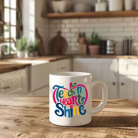 Moderner Knochenporzellan Kaffeebecher Hitzebeständig Sublimation Zylindrischer Wasserbecher Weißer Keramikbecher Für Lehrertag Geschenk Büro Haus Trinkgeschirr