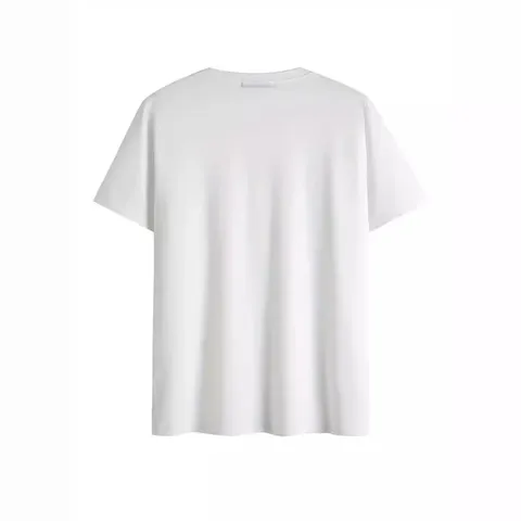 Women's V Neck Short Sleeve T-Shirt Graphic Letter Slogan Print Casual White Top Summer Loose Polyester Tee Clothing