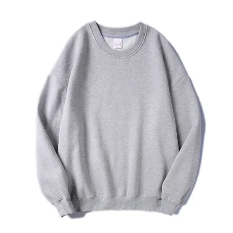 Women Round Neck Long Sleeve Corduroy Sweatshirt Basic Solid Color Loose Pullover Casual Top For Daily Wear Autumn Spring