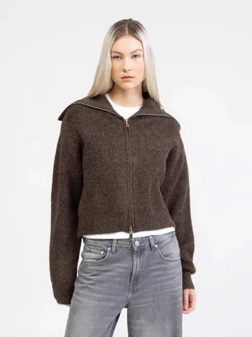 Women's Casual Oversized Knitted Cardigan Sweater Large Lapel Full Zip Long Sleeve Striped Jacket Solid Color Warm Outwear For Winter