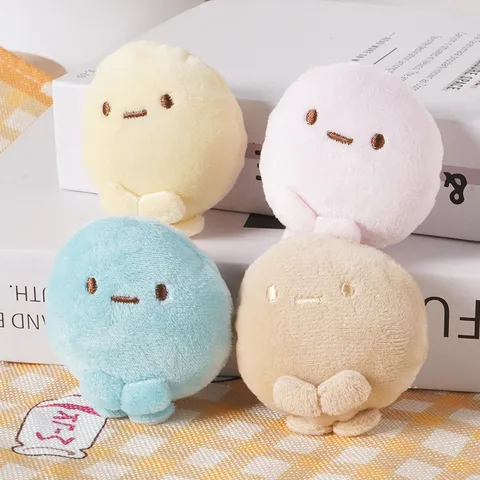 Schattige Cartoon Pluche Karakter Haarklem Kawaii Mini Ronde Knuffel Accessoire Zachte Haarspeld Voor Meisjes Vrouwen Kinderen