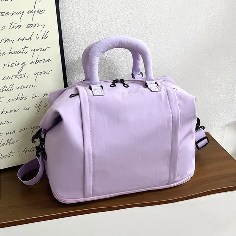Large Capacity Travel Bag Waterproof Duffel Bag Lightweight Boarding Luggage Bag Expandable Handbag For Women