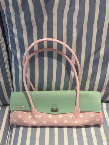 Gynaikeia Moda Polka Dot Tsanta Omou PVC Jelly Chic Tsanta Maschalis Casual Kathimerini Tsanta