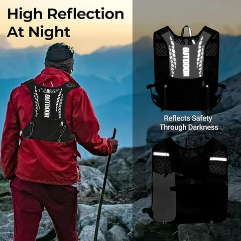 Cross Country Trail Running Rucksack Leichtes Wandern Radfahren Weste Marathon Bergsteigen Sportrucksack