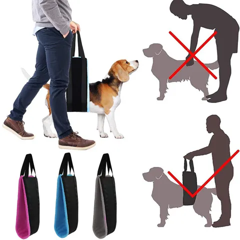 Dog Lifting Harness Support Sling For Senior Dogs Post Surgery Mobility Aid Oxford Cloth Adjustable Pet Walking Assist Belt