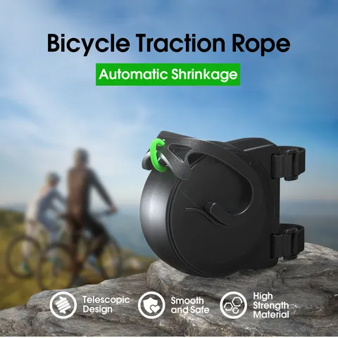 Fiets Sleeptouw Voor Mountainbiken Buiten Ouder Kind Tractie Elastische Intrekbare Riem ABS Veiligheid Rijuitrusting