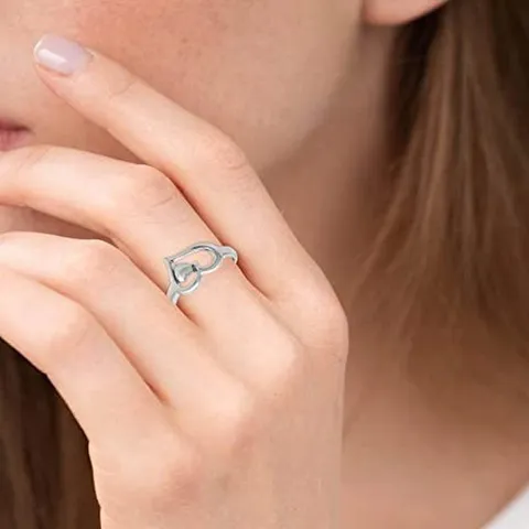 Mother's Day Gift Hollow Heart Alloy Ring Engraved My Mom is My Angel Vintage Thai Silver Finish Jewelry Ring For Women