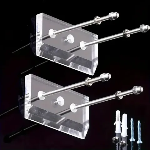 Acrylic Skateboard Wall Mount Rack Transparent Black Longboard Wall Hanger Display Holder For Electric Skateboard Home Room Decor