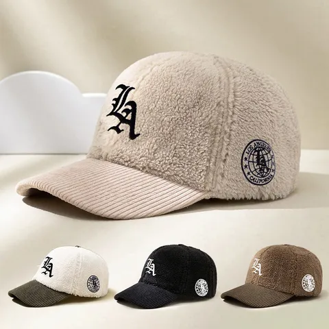 Unisex Polyester Colorblock Baseball Cap Embroidered Letter Logo Curved Brim Sun Protection Outdoor Casual Daily Fashion Hat