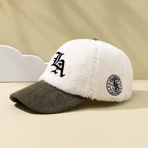 Unisex Polyester Colorblock Baseball Cap Embroidered Letter Logo Curved Brim Sun Protection Outdoor Casual Daily Fashion Hat