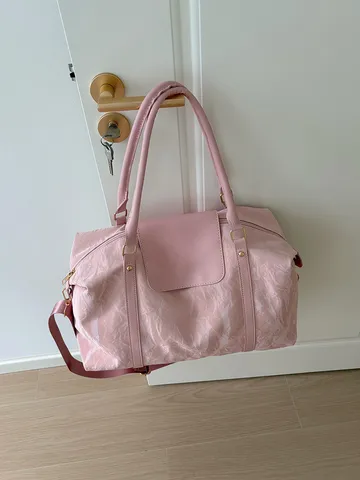 Grote Capaciteit Reistas Dames Waterdicht PU Leer Tote Bag Casual Handtas Lichtgewicht Gym Bagaged Tas Voor Korte Reizen