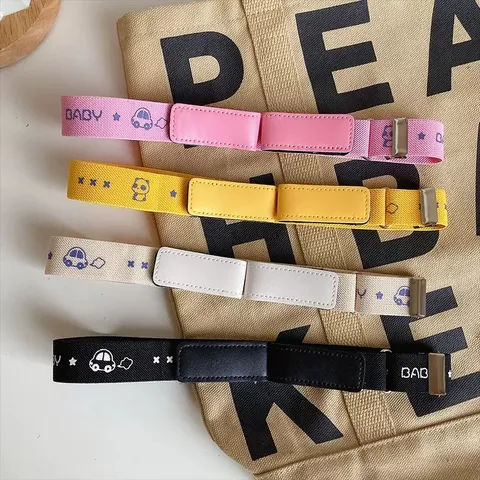 Women Elastic Invisible Belt Adjustable No Buckle Stretch Waist Belt Thin Casual Jeans Dress Waistband Accessories