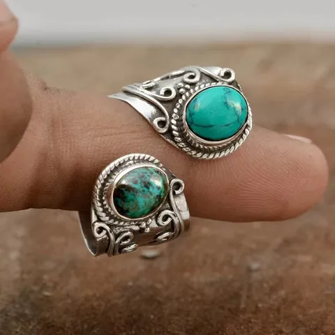 Βίντατζ Δαχτυλίδι Ανοιχτό από Κράμα Ψευδαργύρου Αντίκ Ασημί Υπερβολικό Σχέδιο Λουλουδιού Στρας Ρυθμιζόμενο Δαχτυλίδι για Γυναίκες Κοσμήματα
