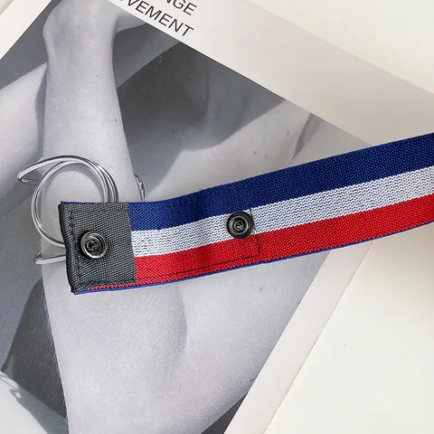 Unisex Casual Canvas Elastic Belt Punch-Free Invisible Waist Tightening Artifact Adjustable Striped Fashion Waistband