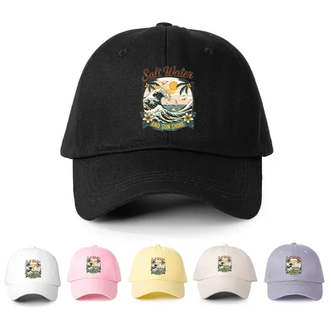 Cappello da Baseball da Alla Moda in Poliestere Stampato Lettere Regolabile Visiera per All aperto Unisex