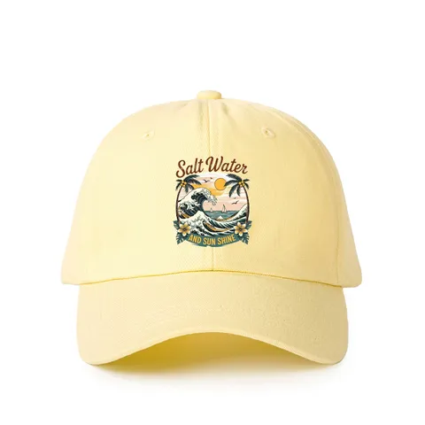 Cappello da Baseball da Alla Moda in Poliestere Stampato Lettere Regolabile Visiera per All aperto Unisex
