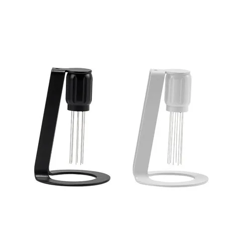 Stainless Steel Coffee Distribution Tool WDT Needle Espresso Stirrer Set With Stand Kitchen Barista Coffee Accessories