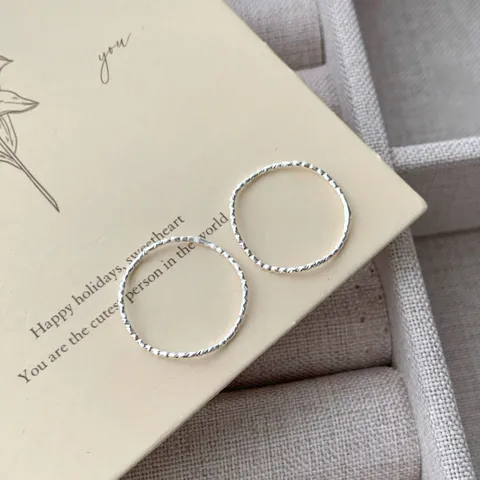 Minimalistische 925 Sterling Zilveren Golf Open Ring Voor Vrouwen Japanse Stijl Vintage Luxe Geometrische Gedraaide Vingerring Fijne Sieraden Cadeau